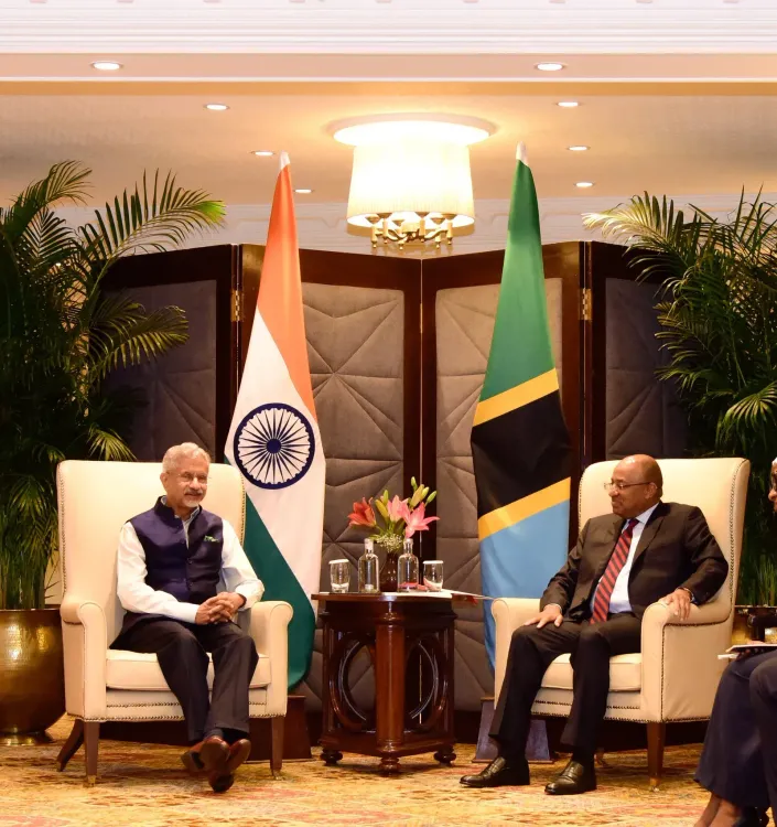 Jaishankar meets Zanzibar President Mwinyi to expand India-Tanzania ties in AI, education