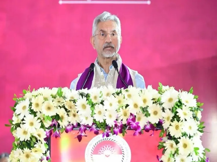 EAM Jaishankar Inspires IIM Raipur Graduates to Forge a Developed India Amid Global Challenges