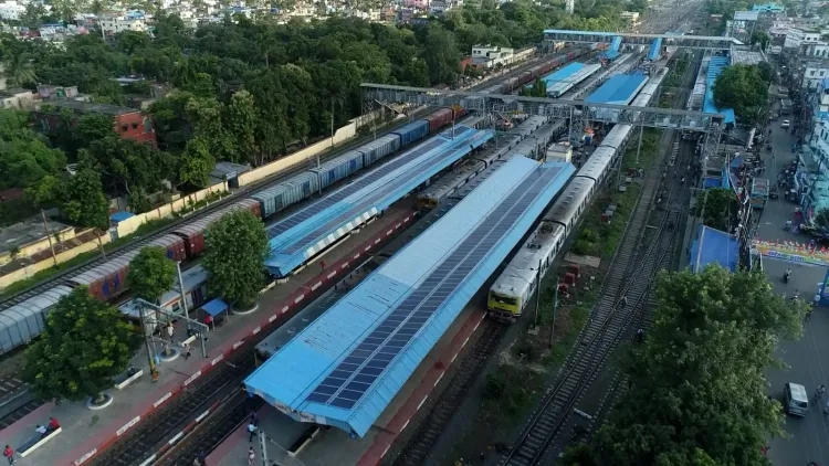 Eastern Railway Saves Rs 63 Crore in 2025-26 via Solar & Green Energy Push