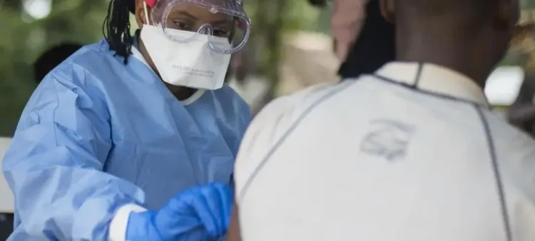 Did researchers find the Ebola virus strain in semen and breast milk months after infection?