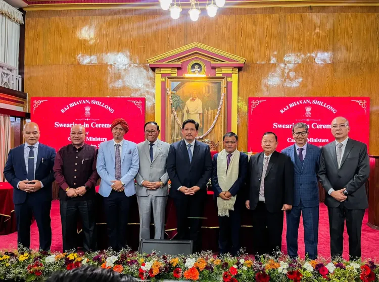 What Changes Did the Eight New Ministers Bring to the Meghalaya Cabinet?