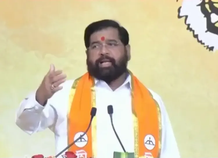 Eknath Shinde accuses Uddhav Thackeray of 'back door' CM post in 2019