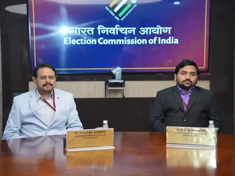 What Did the Election Commission Discuss with the Jana Sena Delegation Regarding Electoral Reforms?