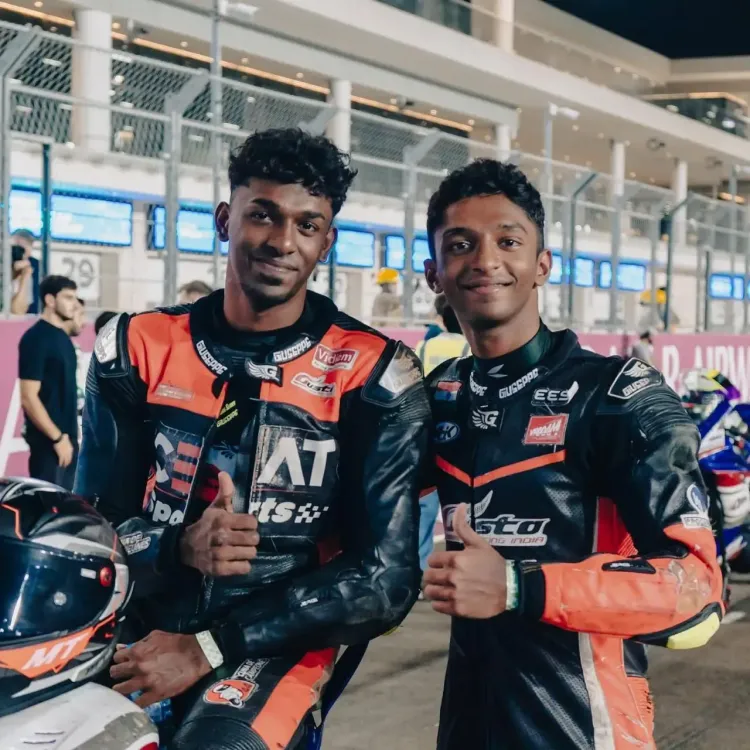 How Did the Emmanuel Brothers Achieve Three Podium Finishes in Qatar?