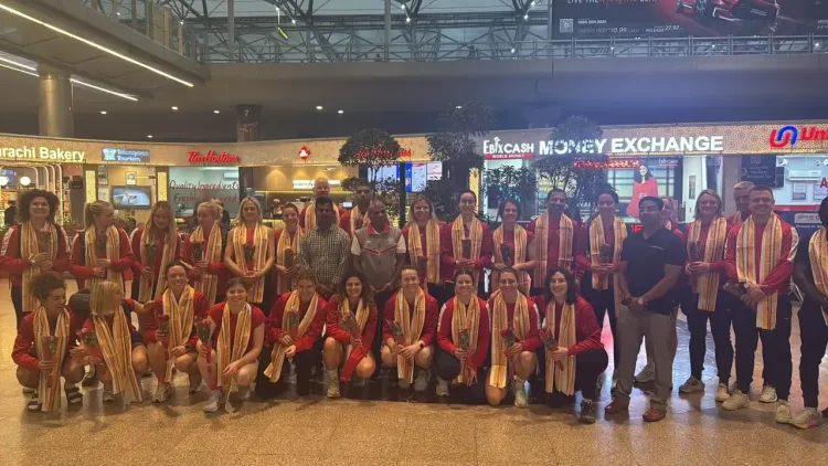 England Women’s Hockey Team Arrives in Hyderabad for FIH World Cup 2026 Qualifiers