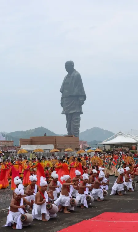 How is the entire nation honoring Sardar Patel's contributions on 'Rashtriya Ekta Diwas' celebrations?