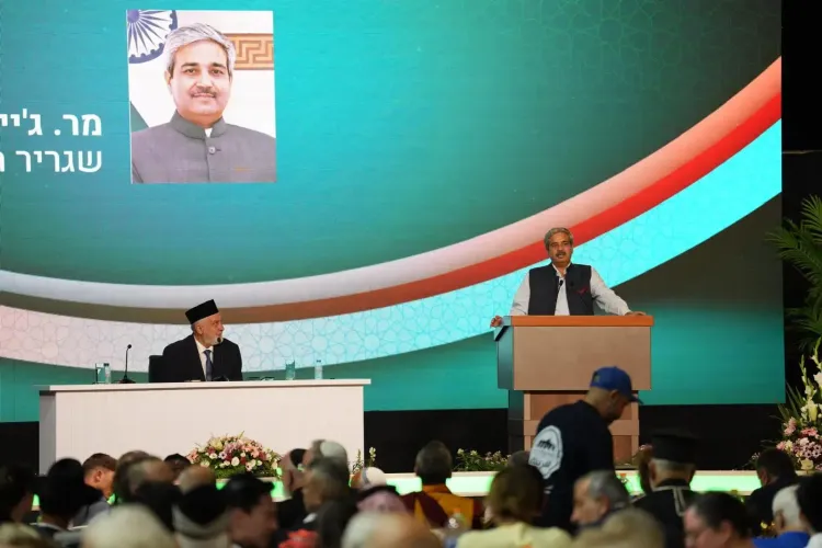 India envoy promotes peace, non-violence at Ahmadiyya convention in Haifa