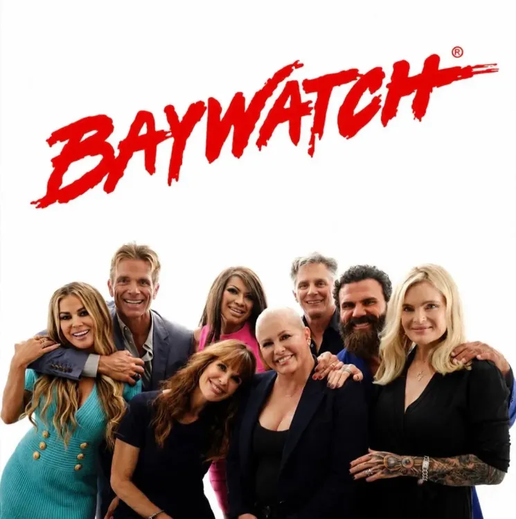 Erika Eleniak's Baywatch OG reunion: Carmen Electra, Jeremy Jackson and more