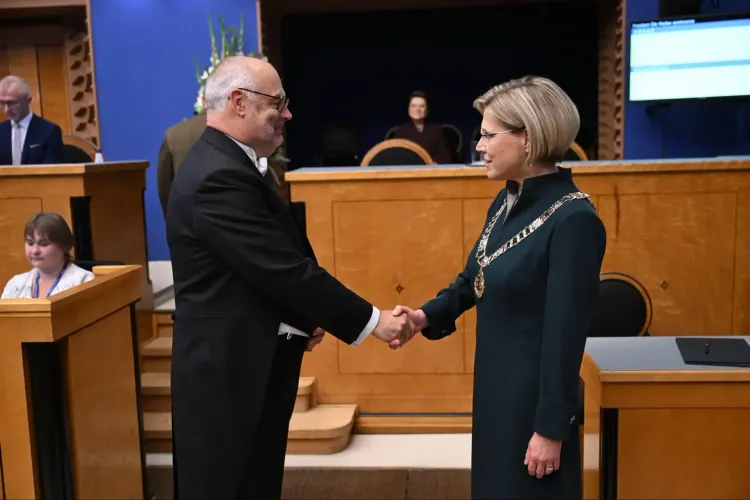 Ulle Madise sworn in as Estonia's president, succeeding Alar Karis