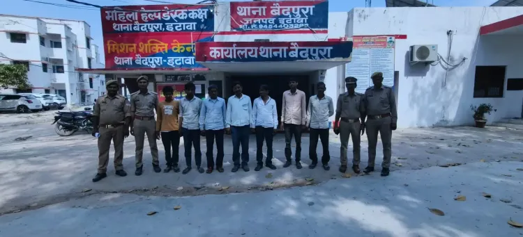 इटावा में प्रेम प्रसंग के चलते युवती और युवक के साथ हुई बर्बरता, पुलिस ने की गिरफ्तारी