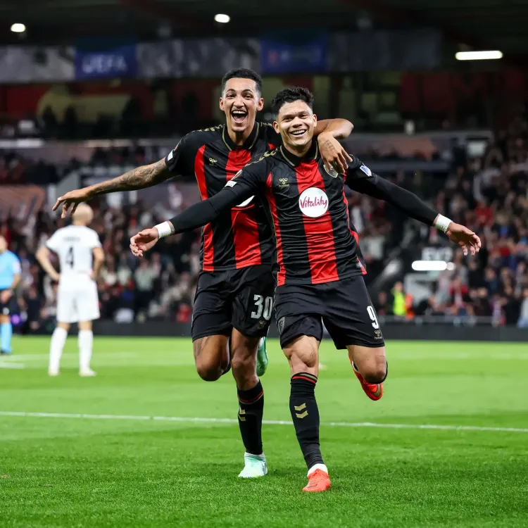 Europa League: Bournemouth rout Sturm Graz 3-0 in historic home debut; Juventus, Sunderland win late