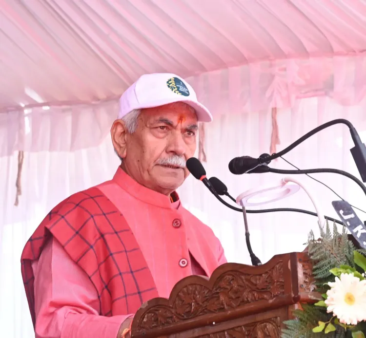J&K L-G Sinha: Drug addiction cracks society, vows zero tolerance in Budgam