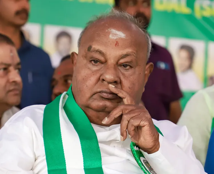 Did Ex-PM Deve Gowda Condemn Church Attacks and State India Belongs to All Religions?