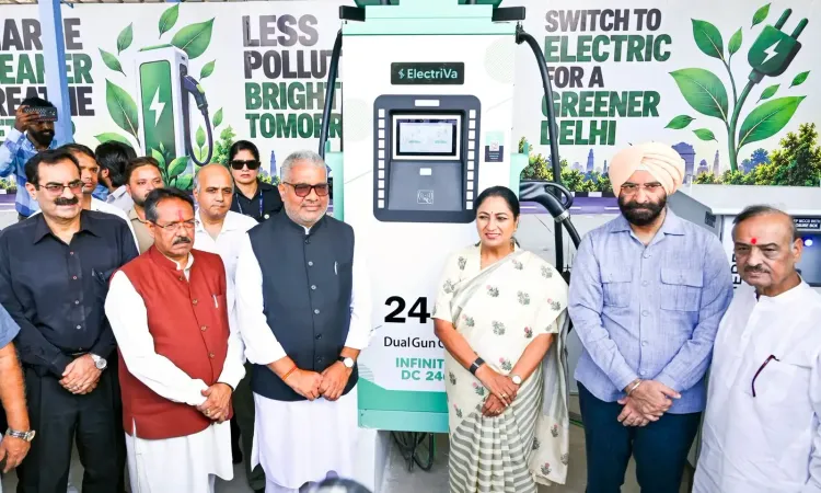 Delhi air pollution: Bhupender Yadav flags off 150 electric buses at Anand Vihar hotspot