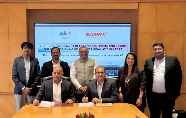 Is Adani’s Dighi Port Ready to Export 2 Lakh Cars Annually with Motherson's Collaboration?