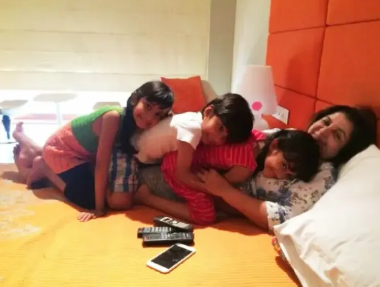 Farah Khan on the sandwich generation: raising triplets while caring for parents