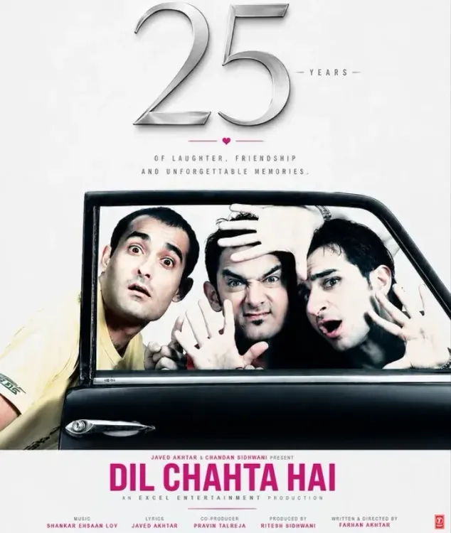 Dil Chahta Hai turns 25: Farhan Akhtar says Akash, Sameer, Sid haven't aged
