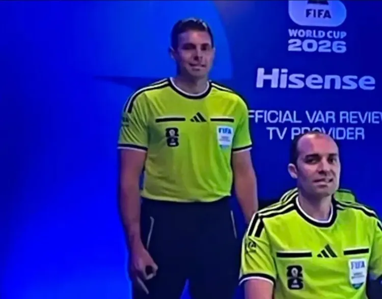 FIFA clears VAR official Shaun Evans of racist gesture charge at World Cup
