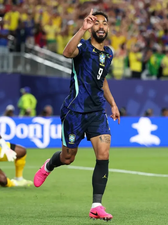 Cunha double fires Brazil to top of Group C with win over Haiti