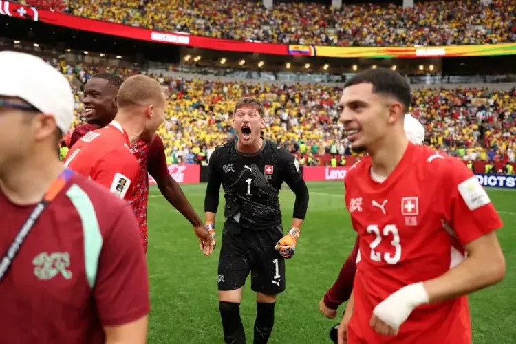 Switzerland reach first FIFA WC quarter-final in 62 years; Kobel vows 'we keep going'