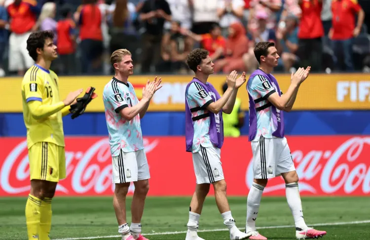 FIFA WC 2026: Garcia says 'stars weren't aligned' after Belgium's 1-2 loss to Spain