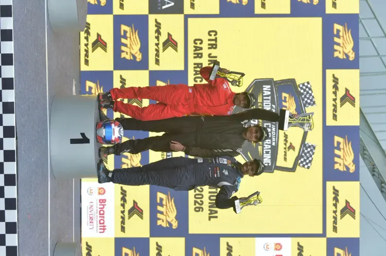 Indian National Car Racing Championship 2026 Round 1: Collision, 0.004s photo-finish and red flag at Kari Motor Speedway