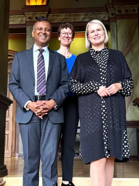 Indian envoy meets Kuopio Mayor, eyes closer India-Finland ties