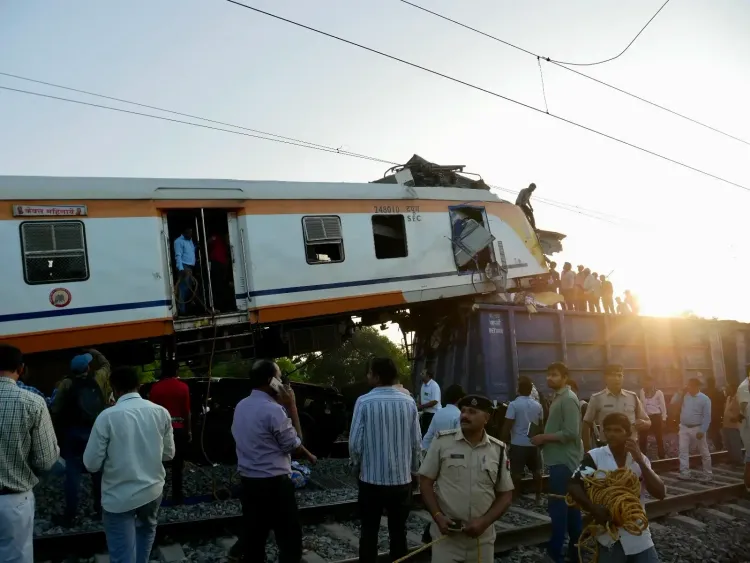 What led to the tragic train collision in Bilaspur?