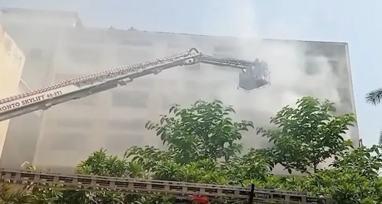 Fire breaks out at Ministry of Education office in Delhi's ITO
