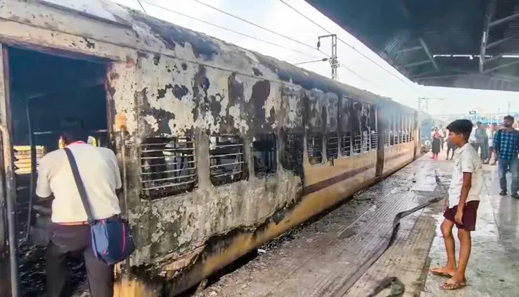 Train fire at Sasaram station: Bihar coach gutted, no casualties
