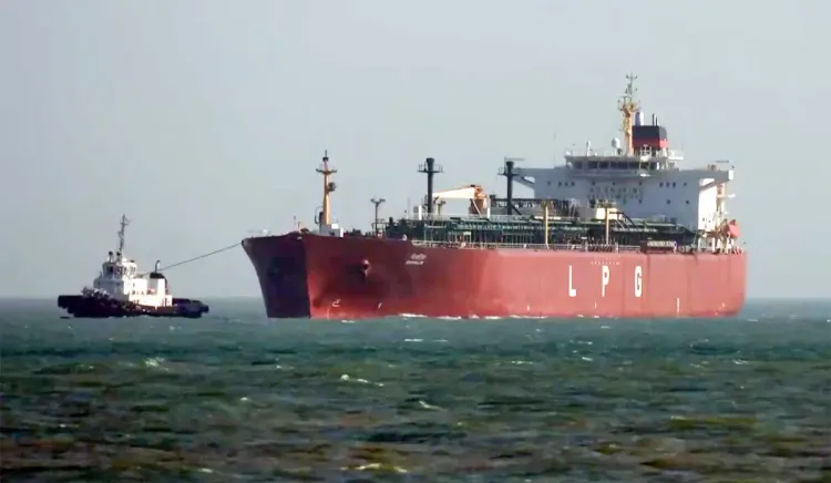 Indian LPG Tanker 'Shivalik' Successfully Docks at Mundra Port