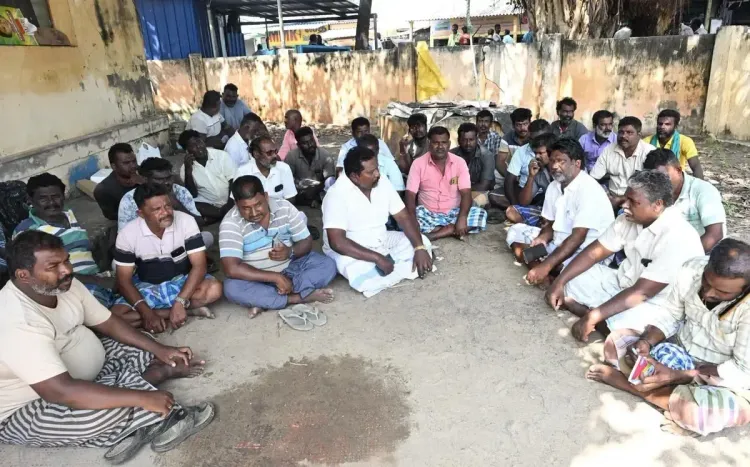 Will Fishermen in TN's Rameswaram Succeed in Their Protest for the Release of 12 Arrested Fishermen?