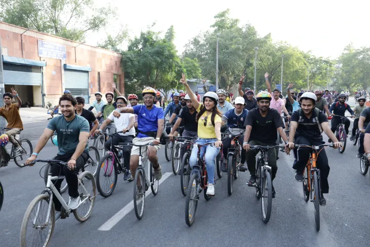What Happened at the Fit India 'Sundays on Cycle' Event with Indian Railways?