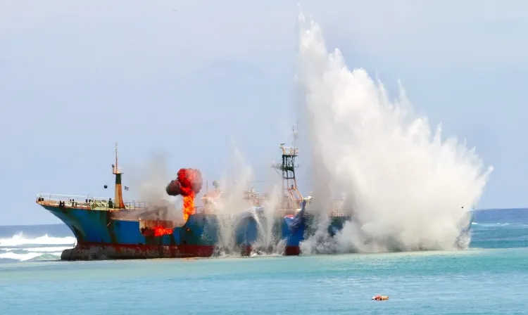 Java Sea fire: 5 dead, 41 missing after Mutiara Santosa 2 blaze