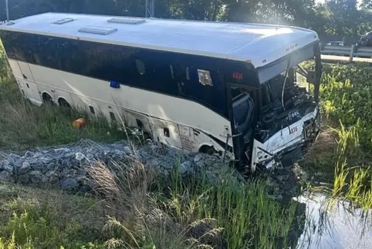 Virginia bus crash kills 5 on I-95; US Transport Secretary targets driver licensing gaps