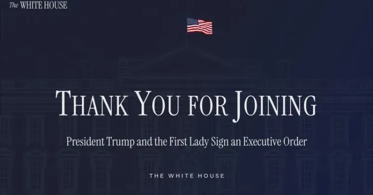 FLOTUS Signs Executive Order on Women's Health Overhaul