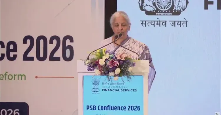 FM Sitharaman Addresses PSB Confluence 2026 in New Delhi