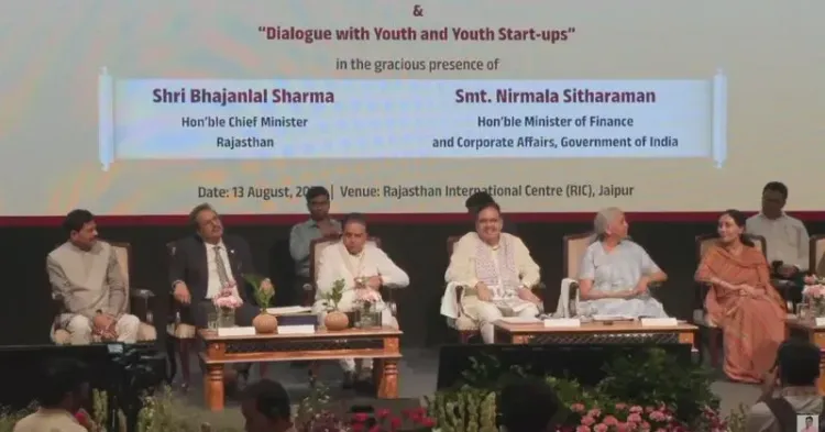 FM Sitharaman addresses Rajasthan Yuva Conclave 2026 in Jaipur