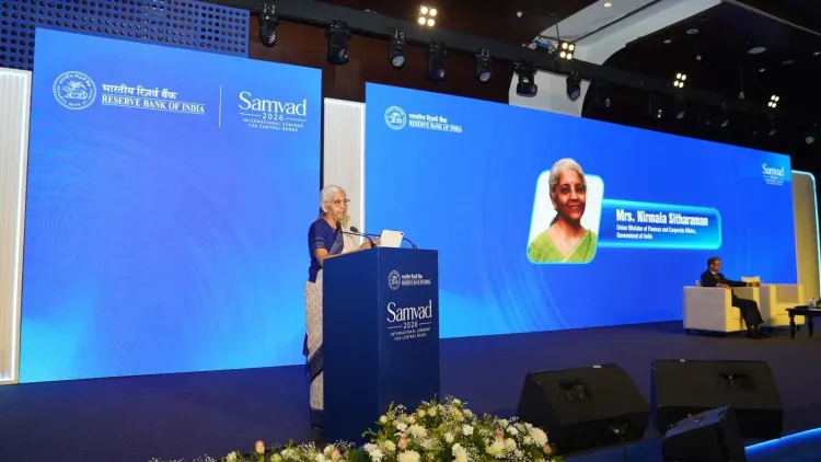 FM Sitharaman addresses RBI's SAMVAD 2026 global central bank seminar