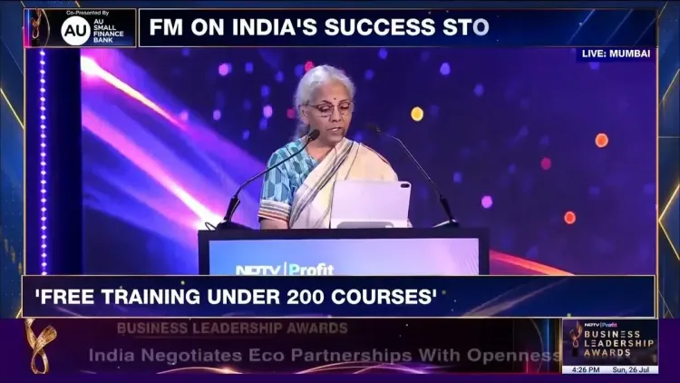 FM Sitharaman: India story written on farms, not just Delhi