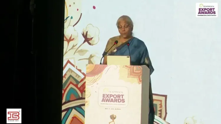 FM Sitharaman: India textile exports hit $33.5 bn in FY26