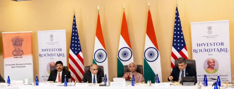 FM Sitharaman Engages Global Leaders to Fuel India's Growth