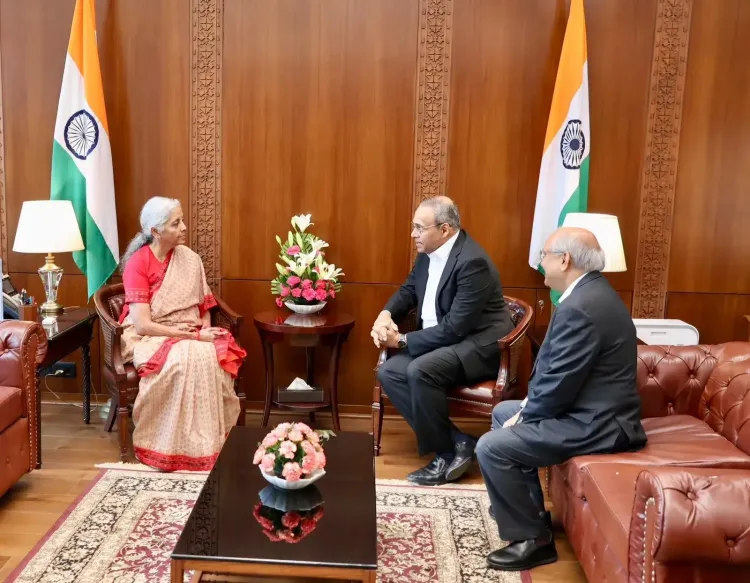 FM Sitharaman meets CII President R Mukundan