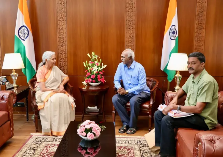 FM Sitharaman Meets Tamil Nadu Foodgrains Merchants