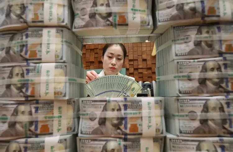 South Korea's Foreign Currency Deposits Experience Second Monthly Decline in February