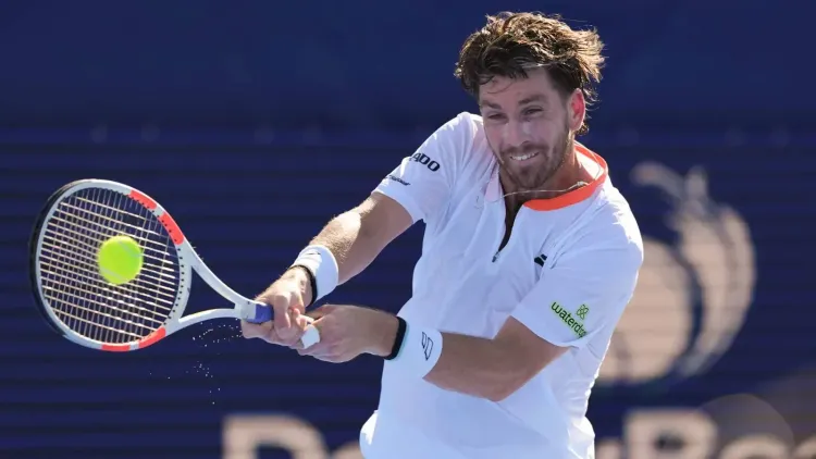 Former champ Norrie sails into Round 2 on return to Delray Beach 