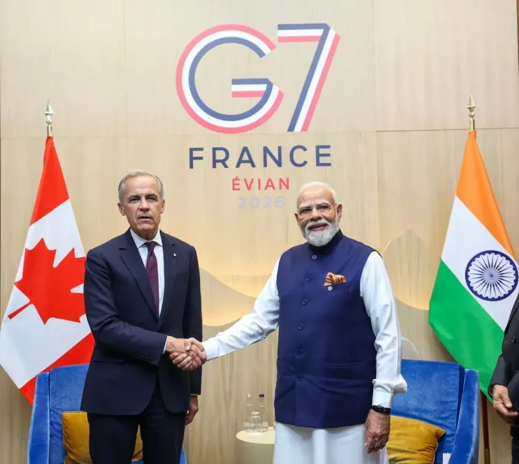 Modi-Carney meet in France: India-Canada FTA deadline set for G20