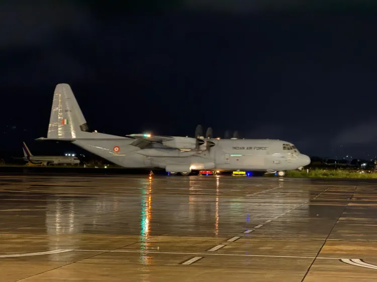 India's fourth Nepal flood relief flight lands in Kathmandu with 68.5 tonnes airlifted