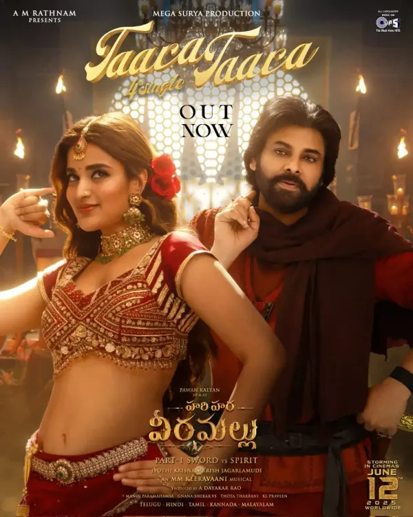 Is the Fourth Single 'Taara Taara' from Pawan Kalyan's 'Hari Hara Veera Mallu' Worth the Hype?
