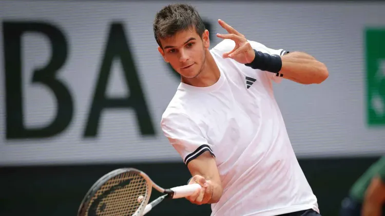 French Open 2025: Jodar stuns Carreno Busta in five sets, reaches first Grand Slam QF